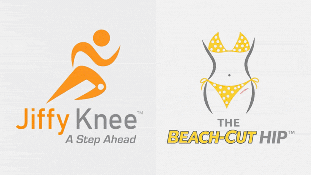 Jiffy Knee™ and THE Beach-Cut Hip™